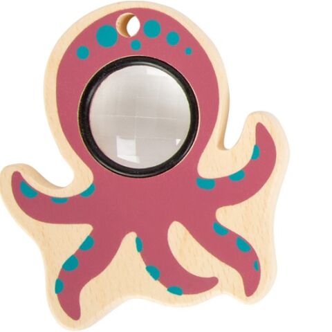 small foot octopus toy pink
